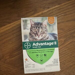 The Advantage II Small Cat Flea Control